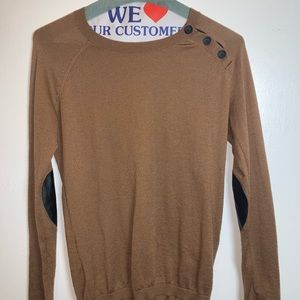Halogen Brown Knit Sweater XS